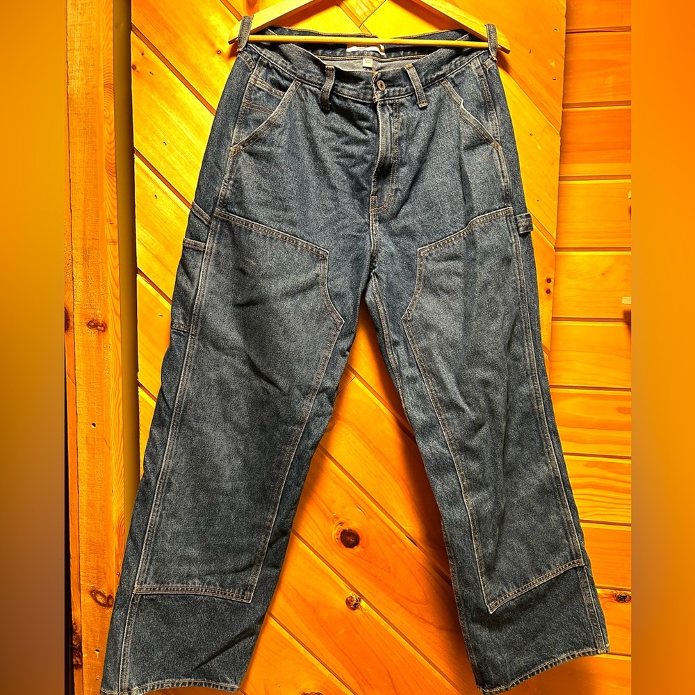 Abercrombie & Fitch Curve Love Slouchy Jean Mid Rise